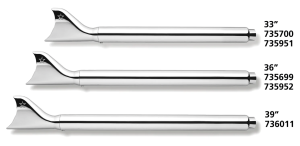 FLH/T95-16 SHARKTAILS 36" PITCH BLACK