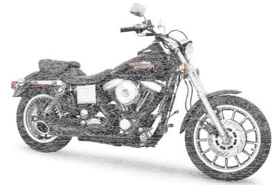 FXD06-17 TURNOUT 2-1 BK/BK  (4.5") (ES)