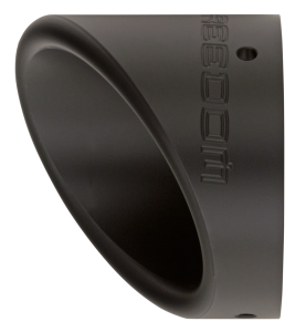 TURNOUT END CAP 4.5" PITCH BLACK