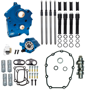 465C Cam Chest Kit w/Blk Tubes ME17-up O (ES)
