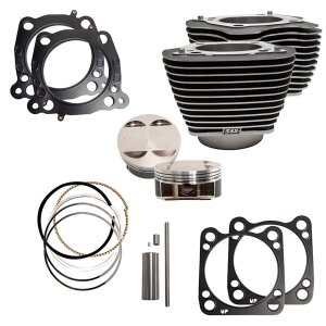 ME17-up 128" big bore kit black w/highli (ES)