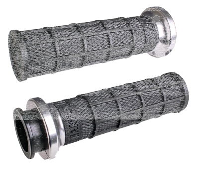 Hart Luck lock-on Indian grip Blk/blk/si (ES)