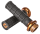 Hart Luck lock-on TBW grip Blk/bro/bro (ES)