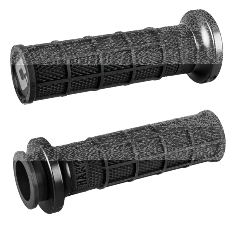 Hart Luck lock-on Indian grip Blk/blk/bl (ES)