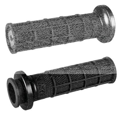 Hart Luck lock-on Indian grip Blk/blk/bl (ES)