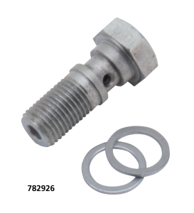 Banjobolt w/washers for ventpipe nipple (ES)