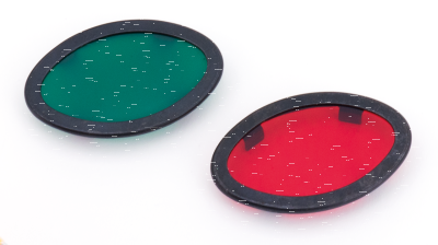 Cateye dash lenses red + green park edge (ES)