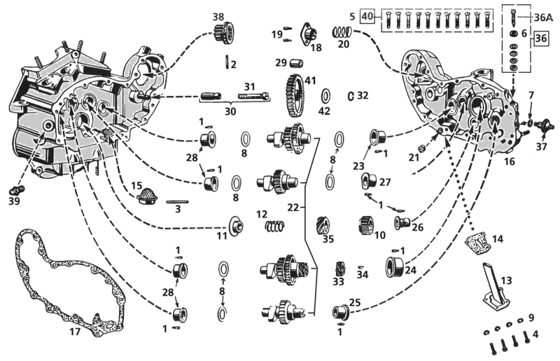 Screw Chain oiler adjusting (ES)