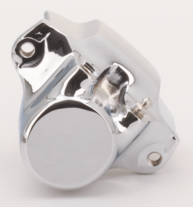 Chrome RR brake caliper only FLH/T86-99 (ES)