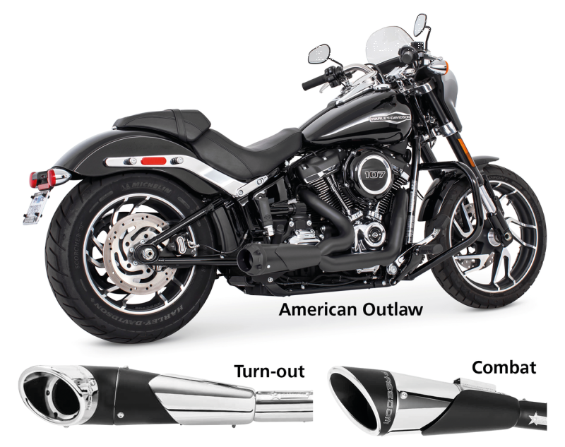 US OUTLAW LOW 2-1 COMBO BLK F*ST86-17 (ES)