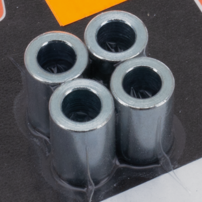 Zinc spacers, .375"x.625"x1", set/4 (ES)