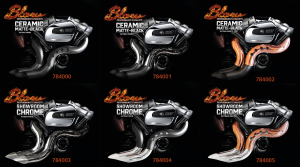 Blow chr pipes blk shields ME17-Up