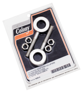 White plated wheel adjuster kit XL52-78 (ES)