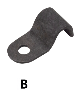 Park Front Brake Cable Clip BT36-48 WL36 (ES)