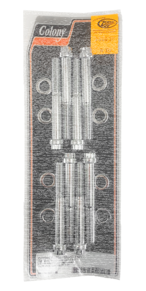 Chrome 12-Point Headbolt Kit XL73-85 (ES)
