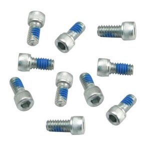10pck SHCscrew 1/4-20x1/2" w/Thr.Lock Zn (ES)