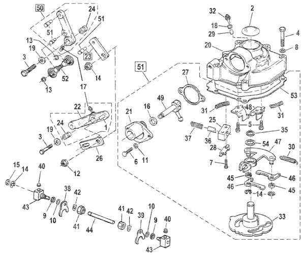 Shifter cam plate BT79-86 (ES)
