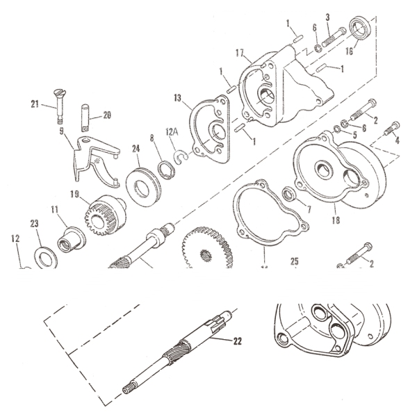 10Pck Retaining ring (ES)