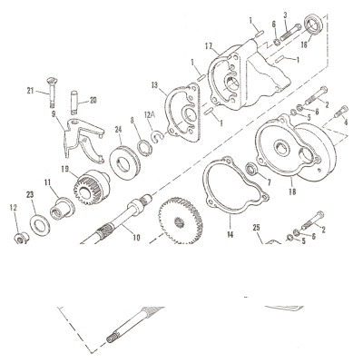10Pck Retaining ring (ES)