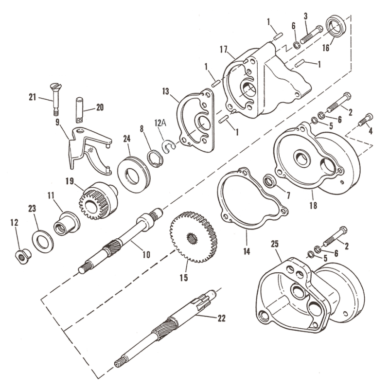 Starter Housing 82-84 Classic (ES)