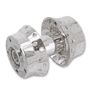 rear hub FXD08-17 no ABS (ES)