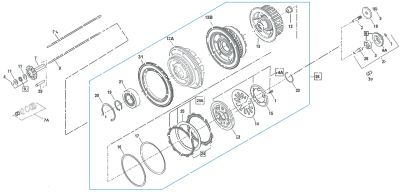 GHDP PUSHROD, CLUTCH RELEASE PLATE (ES)
