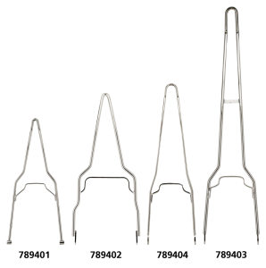 Chr rigid sissybar 26" high 6" flat fndr (ES)