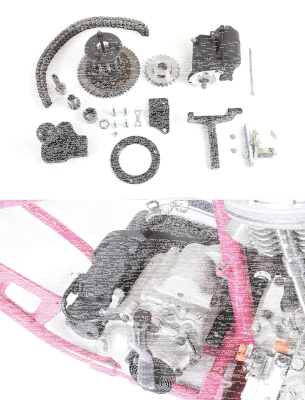 Electric starter kit BT54-57 (ES)