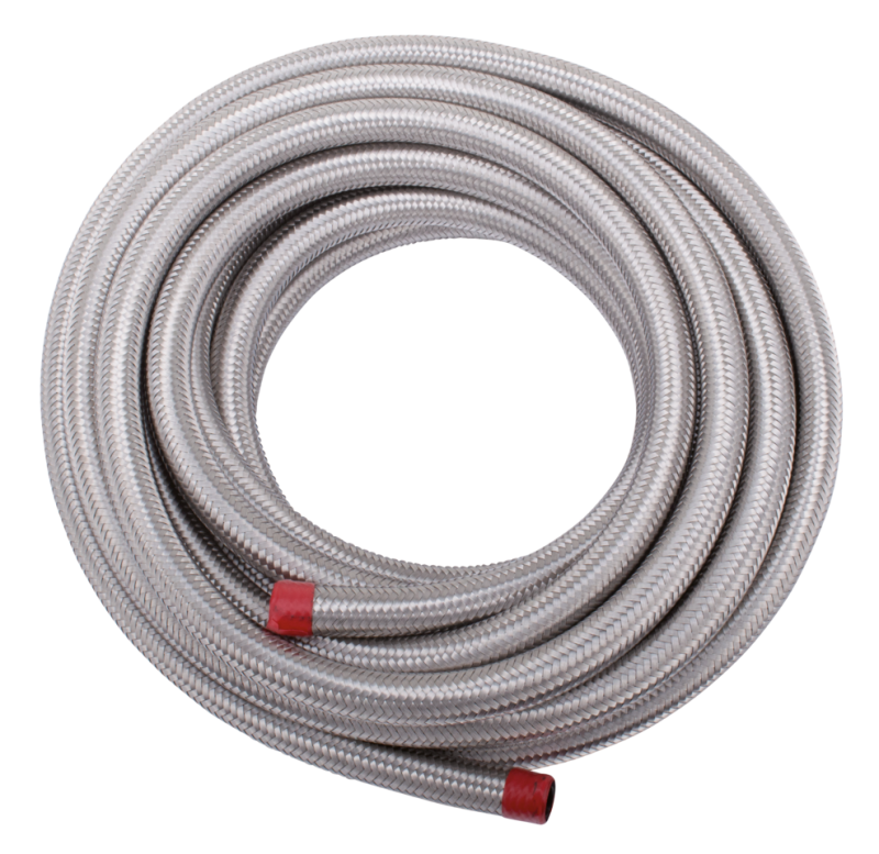 Braided inox covered H-D hose 3/8"x762cm (ES)