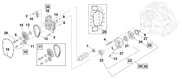 GHDP Cam chain tensioner ME17-up (ES)