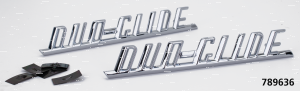 Duo-Glide front fender emblems (ES)