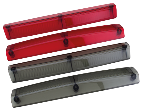 Tour Pak side smoked markerlamp lens set (ES)