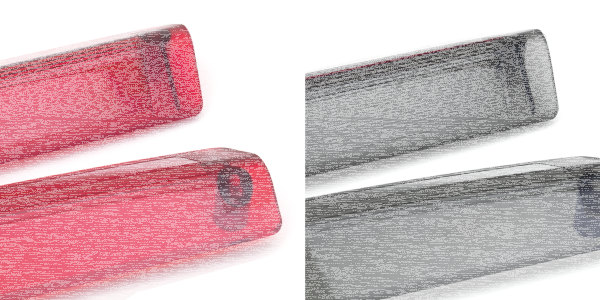 Tour Pak side red markerlamp lens set (ES)