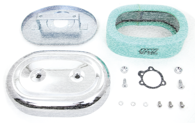 Oval A/C Complete Chrome FL/FX/XL72-75 (ES)