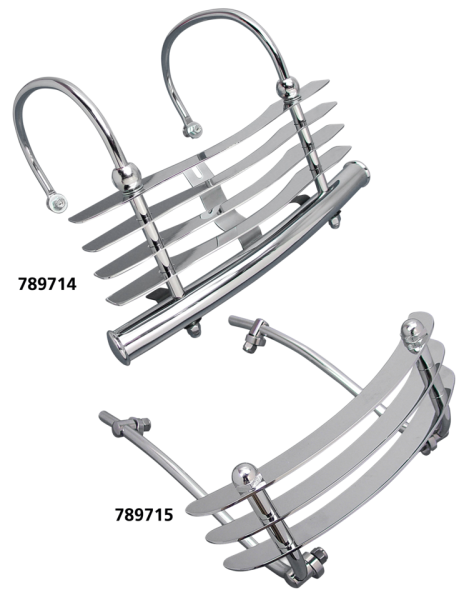 Rear Fender bumper Grill Chrome FL36-57 (ES)