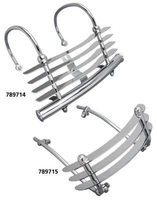 Rear Fender bumper Grill Chrome FL36-57 (ES)