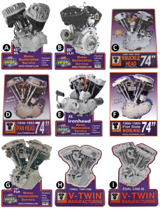 45" Flathead Engine Plaque