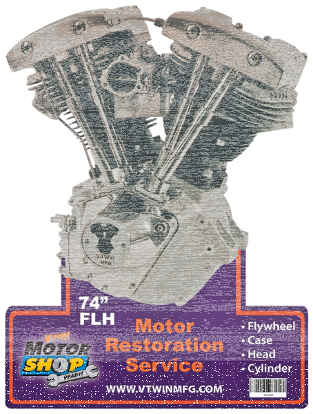 Late Shovelhead Engine Plaque (ES)