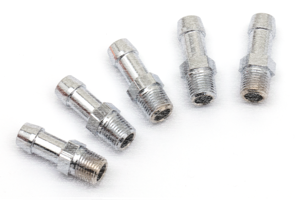 5pck vent fitting, 1/8NPT, 5/16" hose (ES)