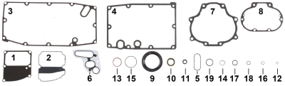 COMETIC oil pan gasket AFM ST18-up (ES)