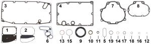 COMETIC oil pan gasket AFM ST18-up (ES)