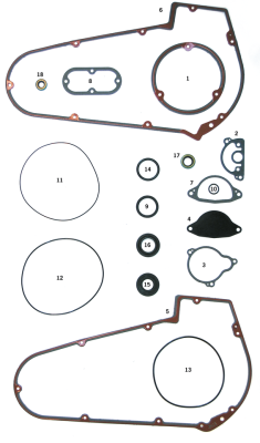 5pck oil seal metal shift shaft FX74-86 (ES)