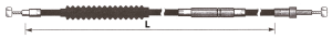 Clutch Cable C18 BCC Chief21-Up