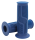 Lowbrow AMF Style Grips 1" Blue (ES)