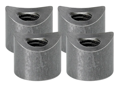 1/2" Coped Bungs 3/8-16" Thread 4Pck