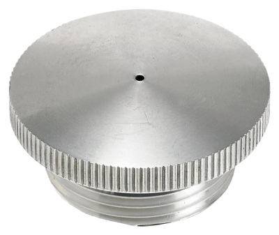 Knurled Alu Gas Cap Vented (ES)