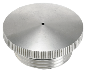 Knurled Alu Gas Cap Vented (ES)