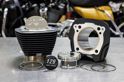 129CI Big Bore kit 4.375" str all black (ES)