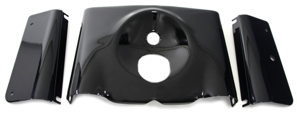 Fork Cover Kit Smooth Black FLST86-17 (ES)
