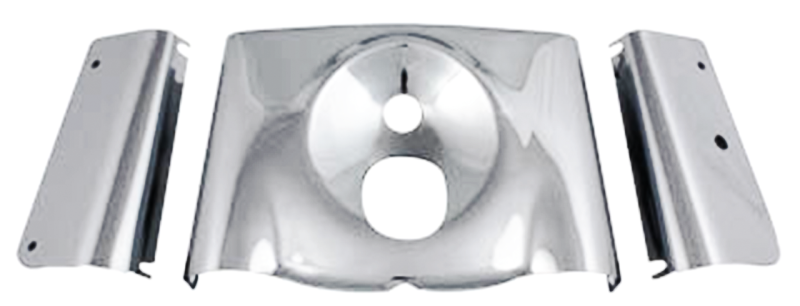 Fork Cover Kit Smooth Chrome FLST86-17 (ES)